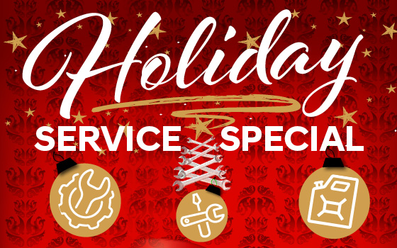 Holiday Service Specials
